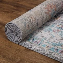 Cheap 🌟 Vintage Collection Azure Gray 8 ft. x 11 ft. Medallion Area Rug by Concord Global Trading 🌟 -Unique Loom Shop gray concord global trading area rugs 73267 66 1000