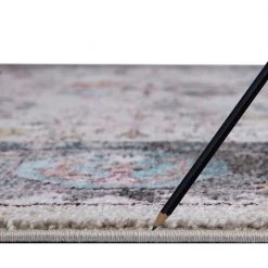 Buy 👍 Vintage Collection Angora Gray 8 ft. x 11 ft. Border Area Rug by Concord Global Trading 🧨 -Unique Loom Shop gray concord global trading area rugs 73367 fa 1000