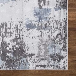 Best Pirce 🎁 BrightonCollection Pacific Gray 9 ft. x 13 ft. Abstract Area Rug by Concord Global Trading 🔔 -Unique Loom Shop gray concord global trading area rugs 80268 1d 1000