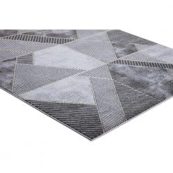 Cheap 🛒 BrightonCollection Madison Gray 9 ft. x 13 ft. Geometric Area Rug by Concord Global Trading 🔔 -Unique Loom Shop gray concord global trading area rugs 80358 e1 1000