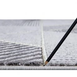 Cheap 🛒 BrightonCollection Madison Gray 9 ft. x 13 ft. Geometric Area Rug by Concord Global Trading 🔔 -Unique Loom Shop gray concord global trading area rugs 80358 fa 1000