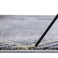 Outlet 😍 BrightonCollection Matrix Gray 8 ft. x 11 ft. Geometric Area Rug by Concord Global Trading 🧨 -Unique Loom Shop gray concord global trading area rugs 80437 fa 1000