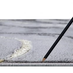 Best deal 🥰 BrightonCollection Marble Gray 8 ft. x 11 ft. Abstract Area Rug by Concord Global Trading 🧨 -Unique Loom Shop gray concord global trading area rugs 80517 fa 1000