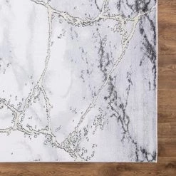 Budget 🧨 BrightonCollection Dallas Gray 8 ft. x 11 ft. Abstract Area Rug by Concord Global Trading ✨ -Unique Loom Shop gray concord global trading area rugs 80627 1d 1000