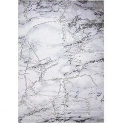 Budget 🧨 BrightonCollection Dallas Gray 8 ft. x 11 ft. Abstract Area Rug by Concord Global Trading ✨