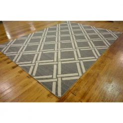 Wholesale 💯 Trellis Detroit Gray 9' 0 x 12' 0 Area Rug by Unique Loom ❤️ -Unique Loom Shop gray unique loom area rugs 3116196 40 1000