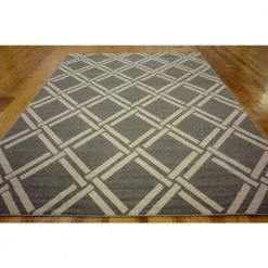 Wholesale 💯 Trellis Detroit Gray 9' 0 x 12' 0 Area Rug by Unique Loom ❤️ -Unique Loom Shop gray unique loom area rugs 3116196 a0 1000