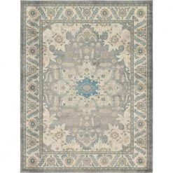 Wholesale 🔔 Salzburg Altstadt Gray 9' 0 x 12' 0 Area Rug by Unique Loom 💯