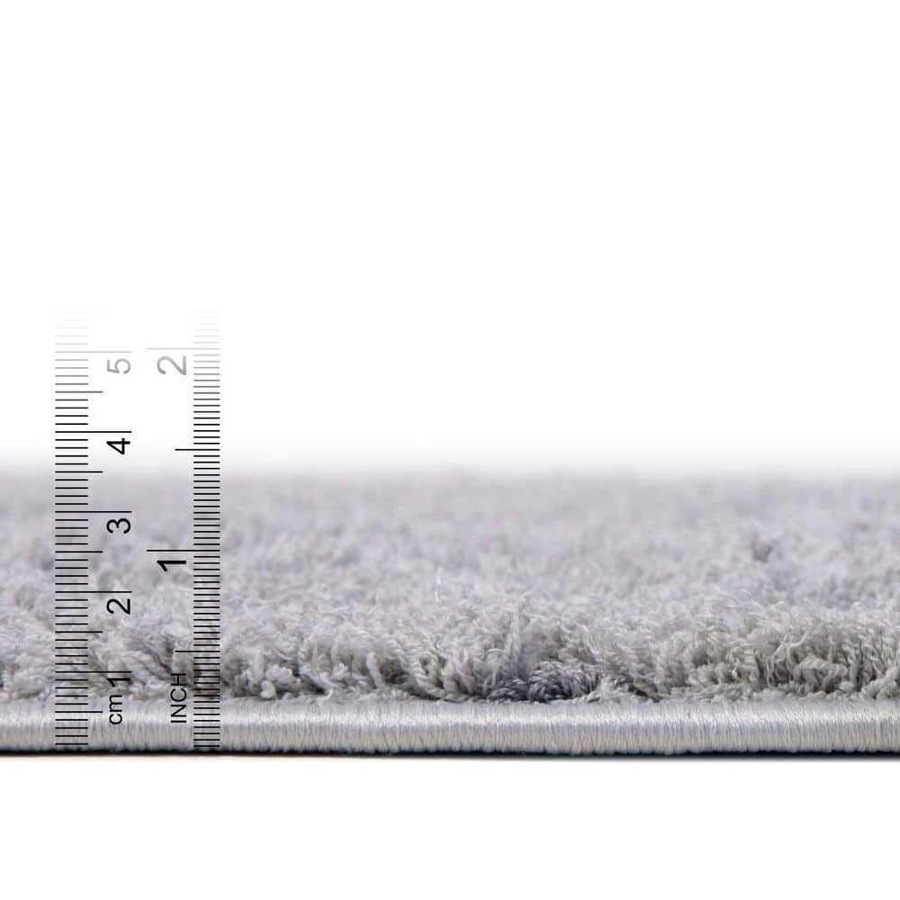 Flash Sale ๐ Floral Shag Carved Gray 9' 0 x 12' 0 Area Rug by Unique Loom ๐ 7 Flash Sale ๐ Floral Shag Carved Gray 9' 0 x 12' 0 Area Rug by Unique Loom ๐ - Image 5