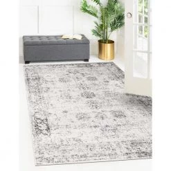 Best Pirce 🎉 Sofia Casino Gray 9 ft. x 12 ft. Medallion Area Rug by Unique Loom 🎉 -Unique Loom Shop gray unique loom area rugs 3134029 c3 1000
