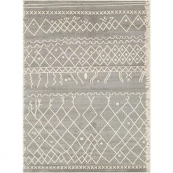 Discount 👏 Fez Tribal Gray 9' 0 x 12' 0 Area Rug by Unique Loom 🎁