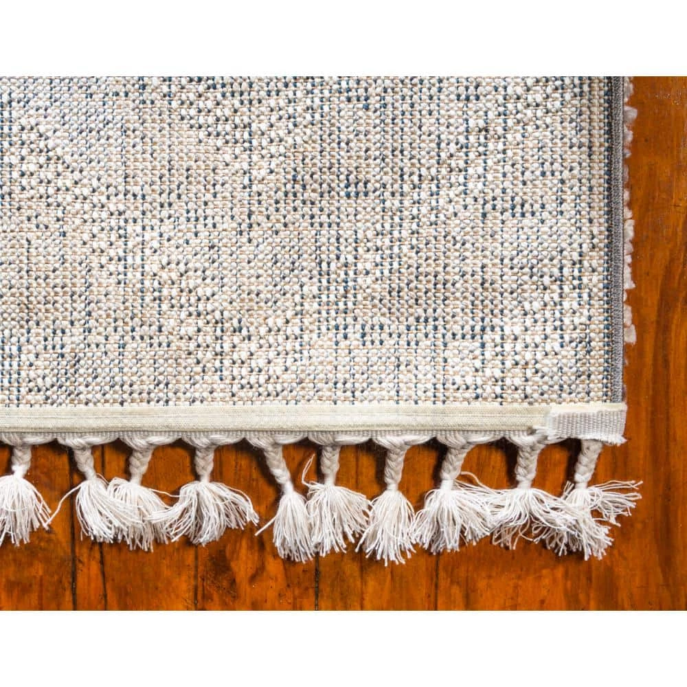 Best Sale ๐ Hygge Shag Diamond Gray 9 ft. x 12 ft. Area Rug by Unique Loom ๐ 5 Best Sale ๐ Hygge Shag Diamond Gray 9 ft. x 12 ft. Area Rug by Unique Loom ๐ - Image 3