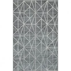 Best reviews of ๐ Matrix Trellis Geometric Dark Gray 9 ft. x 12 ft. Area Rug by Unique Loom โจ