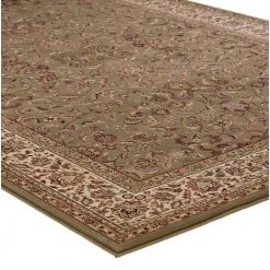 Discount 🧨 Persian Classic Kashan Green Rectangle Indoor 9 ft. 3 in. x 12 ft. 10 in. Area Rug by Concord Global Trading 👍 -Unique Loom Shop green concord global trading area rugs 20258 44 1000