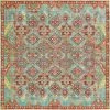 Hot Sale 🧨 Austin Cavatina Green 8' 0 x 8' 0 Square Rug by Unique Loom ⭐ -Unique Loom Shop green unique loom area rugs 3131539 64 1000