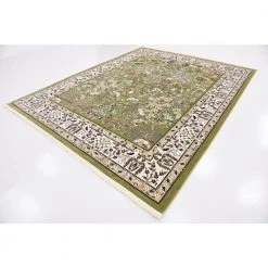 Outlet 🥰 Narenj Bristol Green 8' 0 x 10' 0 Area Rug by Unique Loom ❤️ -Unique Loom Shop green unique loom area rugs 3135189 40 1000