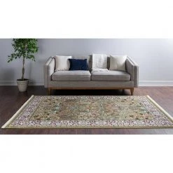 Outlet 🥰 Narenj Bristol Green 8' 0 x 10' 0 Area Rug by Unique Loom ❤️ -Unique Loom Shop green unique loom area rugs 3135189 c3 1000