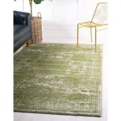 Deals ✔️ Green 9 ft. x 12 ft. Bromley Area Rug by Unique Loom 😉 -Unique Loom Shop green unique loom area rugs 3144312 4f 1000