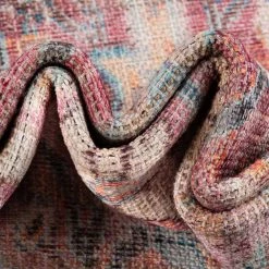 Budget 🧨 Nostalgia Gossamer Ivory and Pink 8 ft. Square Area Rug by Unique Loom 😍 -Unique Loom Shop ivory and pink unique loom area rugs 3177925 76 1000