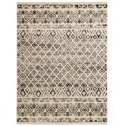 Cheap 🧨 Tribal Essence Ivory 4 ft. x 6 ft. Area Rug by Concord Global Trading 🔥