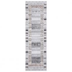 Cheapest 🛒 Positano Collection Capri Ivory 2 ft. x 7 ft. Tribal Runner Rug by Concord Global Trading ⌛