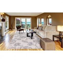 Hot Sale 💯 Lara Floral Harmony Ivory 7 ft. x 9 ft. Area Rug by Concord Global Trading 🎁 -Unique Loom Shop ivory concord global trading area rugs 45126 4f 1000