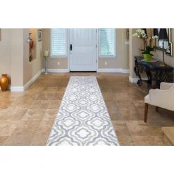 Budget 🎁 Charlotte Collection Crystal Ivory 2 ft. x 7 ft. 3 in. Runner Rug by Concord Global Trading ✨ -Unique Loom Shop ivory concord global trading area rugs 48222 31 1000