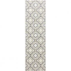 Budget 🎁 Charlotte Collection Crystal Ivory 2 ft. x 7 ft. 3 in. Runner Rug by Concord Global Trading ✨