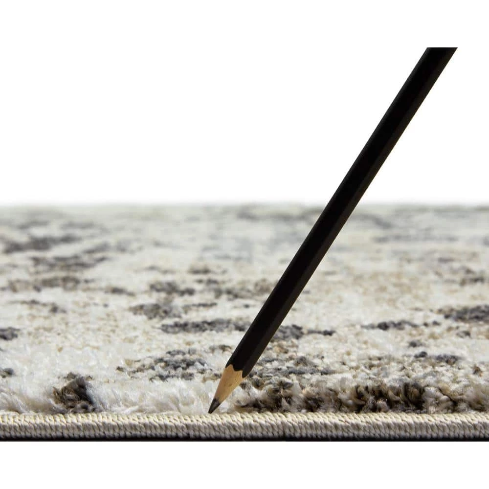 Wholesale 💯 Charlotte Collection Atlantis Ivory 7 ft. 10 in. x 9 ft. 10 in. Area Rug by Concord Global Trading 🔥 5 Wholesale 💯 Charlotte Collection Atlantis Ivory 7 ft. 10 in. x 9 ft. 10 in. Area Rug by Concord Global Trading 🔥 - Image 3