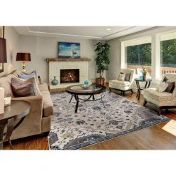 Budget 🔥 Olympus Medallion Ivory Rectangle Indoor 8 ft. x 11 ft. Area Rug by Concord Global Trading ✔️ -Unique Loom Shop ivory concord global trading area rugs 52067 1f 1000