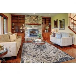 Budget 🔥 Olympus Medallion Ivory Rectangle Indoor 8 ft. x 11 ft. Area Rug by Concord Global Trading ✔️ -Unique Loom Shop ivory concord global trading area rugs 52067 4f 1000