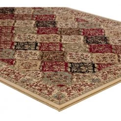 Coupon 🎁 Ankara Bakhtiar Ivory 8 ft. x 11 ft. Area Rug by Concord Global Trading 🔥 -Unique Loom Shop ivory concord global trading area rugs 61827 1d 1000