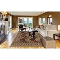 Coupon 🎁 Ankara Bakhtiar Ivory 8 ft. x 11 ft. Area Rug by Concord Global Trading 🔥 -Unique Loom Shop ivory concord global trading area rugs 61827 40 1000