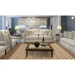 Cheap 🎉 Ankara Pin Dot Ivory 7 ft. x 10 ft. Area Rug by Concord Global Trading 🔥 -Unique Loom Shop ivory concord global trading area rugs 63026 1f 1000