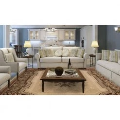 Best reviews of 😉 Ankara Chateau Ivory Rectangle Indoor 9 ft. 3 in. x 12 ft. 6 in. Area Rug by Concord Global Trading 🌟 -Unique Loom Shop ivory concord global trading area rugs 65228 1f 1000