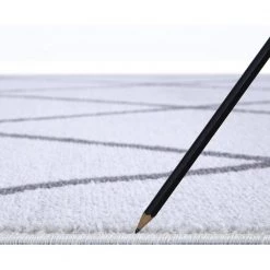 Outlet 🎁 Madison Collection Diamond Ivory 7 ft. 10 in. x 9 ft. 10 in. Area Rug by Concord Global Trading 👍 -Unique Loom Shop ivory concord global trading area rugs 68227 fa 1000