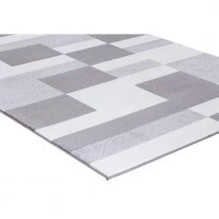 Best Pirce 🔥 Madison Collection Squares Ivory 7 ft. 10 in. x 9 ft. 10 in. Area Rug by Concord Global Trading ⌛ -Unique Loom Shop ivory concord global trading area rugs 68367 fa 1000