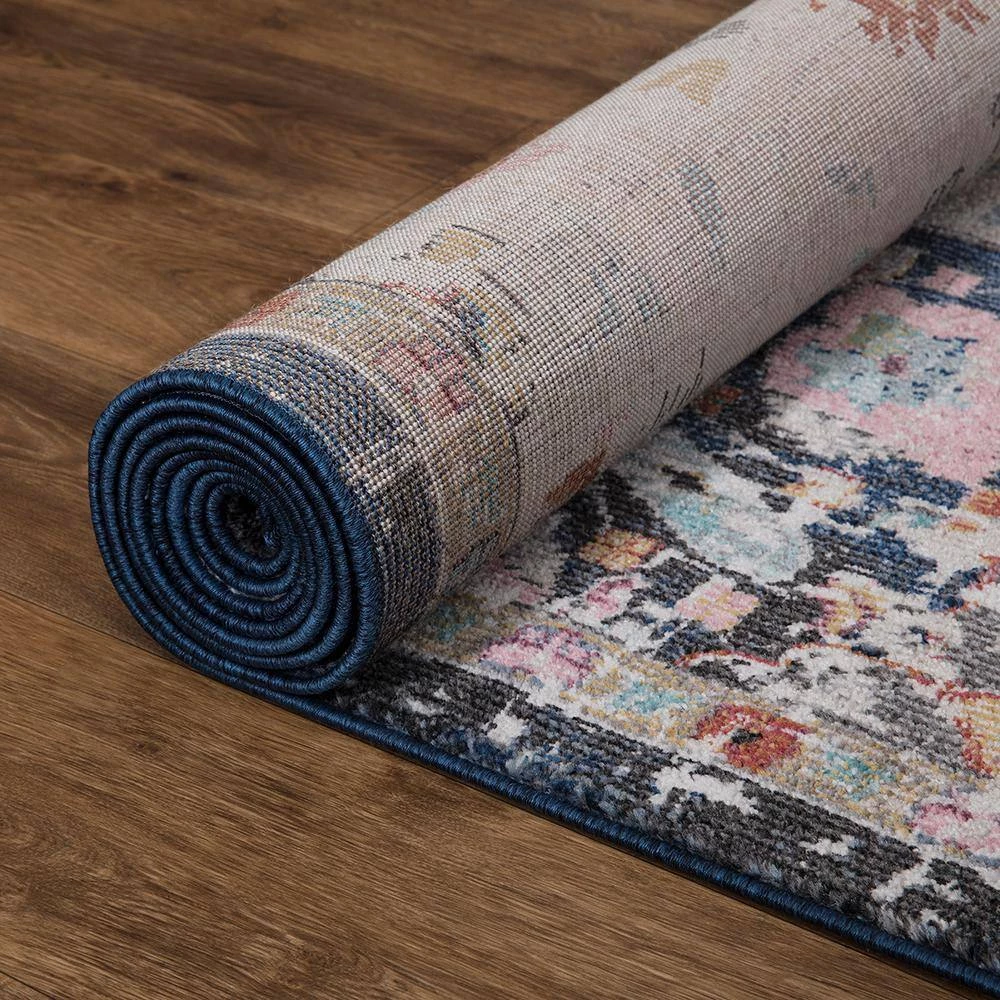 Outlet 🌟 Vintage Collection Florence Ivory 7 ft. x 9 ft. Medallion Area Rug by Concord Global Trading 🔥 6 Outlet 🌟 Vintage Collection Florence Ivory 7 ft. x 9 ft. Medallion Area Rug by Concord Global Trading 🔥 - Image 4