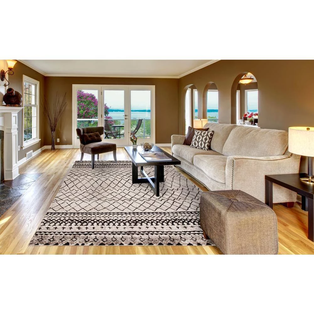 Deals โ๏ธ Diamond Vintage Ivory 7 ft. x 9 ft. Area Rug by Concord Global Trading ๐ 4 Deals โ๏ธ Diamond Vintage Ivory 7 ft. x 9 ft. Area Rug by Concord Global Trading ๐ - Image 2