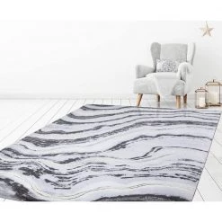 Discount 😍 Pandora Collection Celeste Ivory 8 ft. x 11 ft. Abstract Area Rug by Concord Global Trading 🎁 -Unique Loom Shop ivory concord global trading area rugs 80527 44 1000