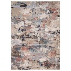 Discount ๐ Pandora Collection Celeste Ivory 8 ft. x 11 ft. Abstract Area Rug by Concord Global Trading ๐