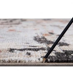 Discount 😍 Pandora Collection Celeste Ivory 8 ft. x 11 ft. Abstract Area Rug by Concord Global Trading 🎁 -Unique Loom Shop ivory concord global trading area rugs 80527 fa 1000