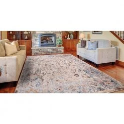 New 🔥 Pandora Collection Kashmir Ivory 8 ft. x 11 ft. Traditional Area Rug by Concord Global Trading 🥰 23 New 🔥 Pandora Collection Kashmir Ivory 8 ft. x 11 ft. Traditional Area Rug by Concord Global Trading 🥰 -Unique Loom Shop ivory concord global trading area rugs 81027 31 1000