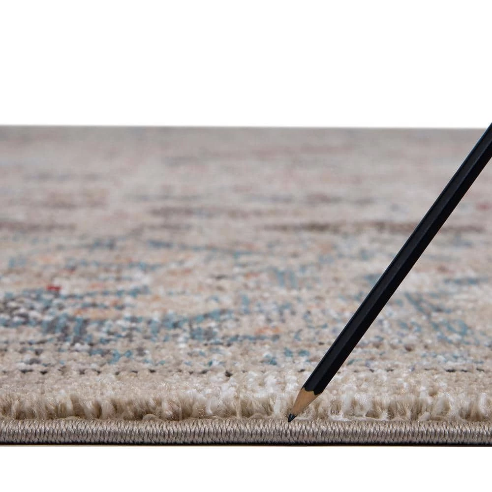 New 🔥 Pandora Collection Kashmir Ivory 8 ft. x 11 ft. Traditional Area Rug by Concord Global Trading 🥰 11 New 🔥 Pandora Collection Kashmir Ivory 8 ft. x 11 ft. Traditional Area Rug by Concord Global Trading 🥰 - Image 9