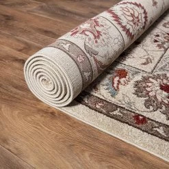 Coupon ⭐ Chester Oushak Ivory 3 ft. x 5 ft. Area Rug by Concord Global Trading 🤩 -Unique Loom Shop ivory concord global trading area rugs 97024 66 1000