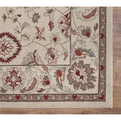 Coupon ⭐ Chester Oushak Ivory 3 ft. x 5 ft. Area Rug by Concord Global Trading 🤩 -Unique Loom Shop ivory concord global trading area rugs 97024 fa 1000 1