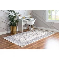 Budget 😀 Narenj Leeds Ivory 10' 0 x 13' 0 Area Rug by Unique Loom 😉 -Unique Loom Shop ivory unique loom area rugs 3135793 c3 1000