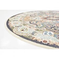 Cheap 💯 Narenj Glasgow Ivory 10' 0 x 10' 0 Round Rug by Unique Loom ❤️ -Unique Loom Shop ivory unique loom area rugs 3137076 1f 1000