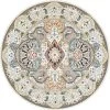 Cheap 💯 Narenj Glasgow Ivory 10' 0 x 10' 0 Round Rug by Unique Loom ❤️ -Unique Loom Shop ivory unique loom area rugs 3137076 64 1000
