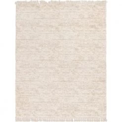 Brand new ๐ฏ Hygge Shag Misty Ivory 8 ft. x 10 ft. Area Rug by Unique Loom ๐